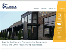 Tablet Screenshot of mlbell.com